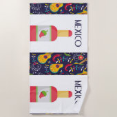 Serviette De Plage Célébration du chili décoratif (Devant)