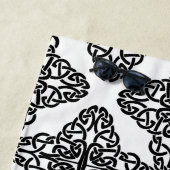 serviette de plage céleste de croix (En situation)