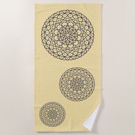 Serviette de plage Celestial Day (Devant)