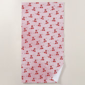 Serviette De Plage Cerise (Devant)