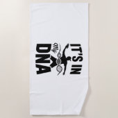 Serviette De Plage C'est dans My Dna Disk Golf (Devant)