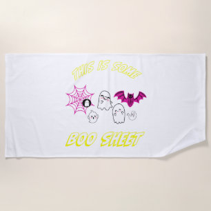 Serviette De Plage C'est du Feuillet de Chouette – Sarcasme d'Hallowe