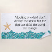 Serviette De Plage C'est important pour cette espèce de poisson-Starf (Devant)