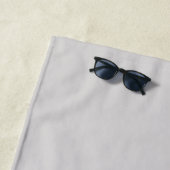 Serviette De Plage C'est le temps de déplacement (En situation)