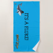 Serviette De Plage C'EST UN FLUKE ! (Devant)