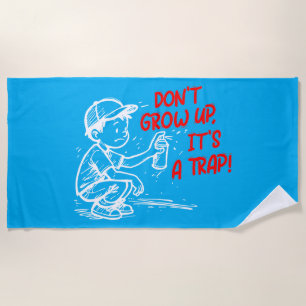 Serviette De Plage C'est un piège