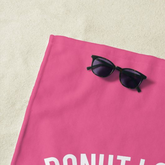 Serviette De Plage Cette fille est maintenant double chiffres 10e ann (En situation)