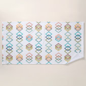 Serviette De Plage Chaînes de diamant (Devant)