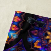 SERVIETTE DE PLAGE CHAKRA STAR NOUVEAU ÂGE CONCEPTION (En situation)
