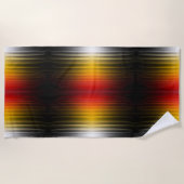 Serviette De Plage Champ de plasma de rentrée de vaisseau spatial Cou (Devant)