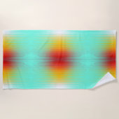 Serviette De Plage Champ de plasma de rentrée de vaisseau spatial Cou (Devant)