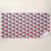 Serviette De Plage champignon (Devant)