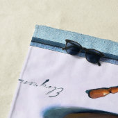 Serviette De Plage Changement rapide par Gil Elvgren (En situation)