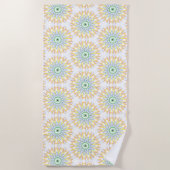 Serviette De Plage Chaos d'été (Devant)