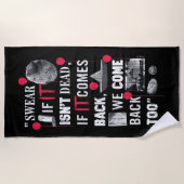 Serviette De Plage Chapitre 2 | Graphique éditorial (Devant)