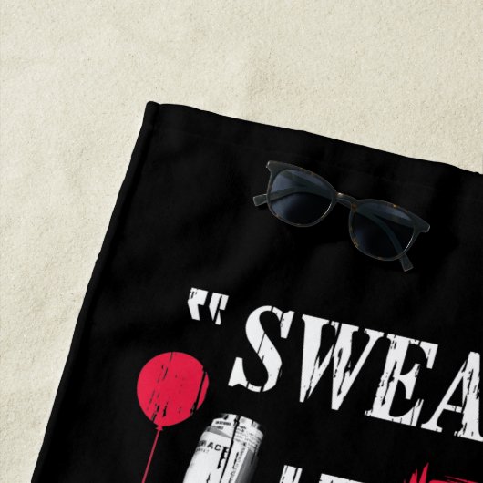 Serviette De Plage Chapitre 2 | Graphique éditorial (En situation)