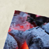 Serviette De Plage Charbons ardents (En situation)