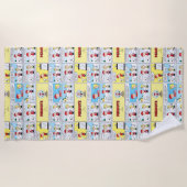 Serviette De Plage Charlie Brown | Boule à neige (Devant)