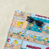 Serviette De Plage Charlie Brown & Sally À La Plage (En situation)