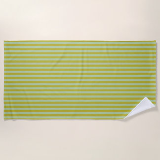 Serviette De Plage Chartreuse et Pistachio Grandes Vertes