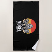 Serviette De Plage Chasseur de champignons Morel Whisperer (Devant)