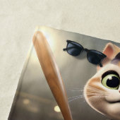 Serviette De Plage Chat de baseball 3D amusant, (En situation)