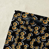 Serviette De Plage Chat effrayant Halloween Boo Eyes Bat (En situation)