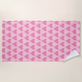 Serviette de plage Château (Devant)