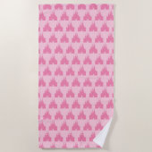 Serviette de plage Château (Devant)