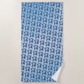 Serviette De Plage Chaton (Devant)