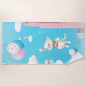 Serviette De Plage Chatons Skyward (Devant)