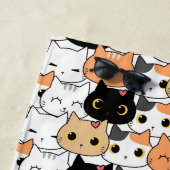 Serviette De Plage Chats (En situation)