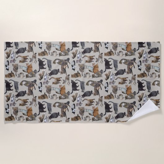 Serviette De Plage Chats 😺 (Devant)