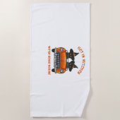 Serviette De Plage Chats de cuisine allant hexer T-shirt surdimension (Devant)