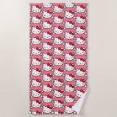 Serviette De Plage Chatte (Devant)
