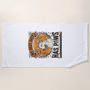 Serviette De Plage Chemise de chien Halloween pour parents d'animaux