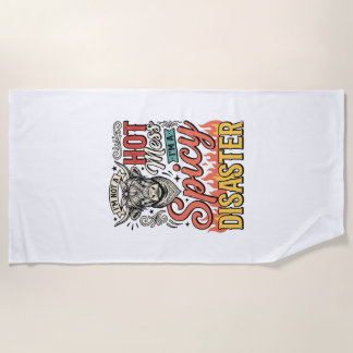 Serviette De Plage Chemise occidentale vintage de vache des Highlands