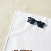 Serviette De Plage Chemises de Halloween Hantées de Singes ailés_1 (En situation)