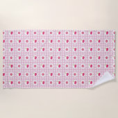 Serviette de plage Cherry Picnic (Devant)