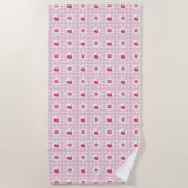 Serviette de plage Cherry Picnic (Devant)