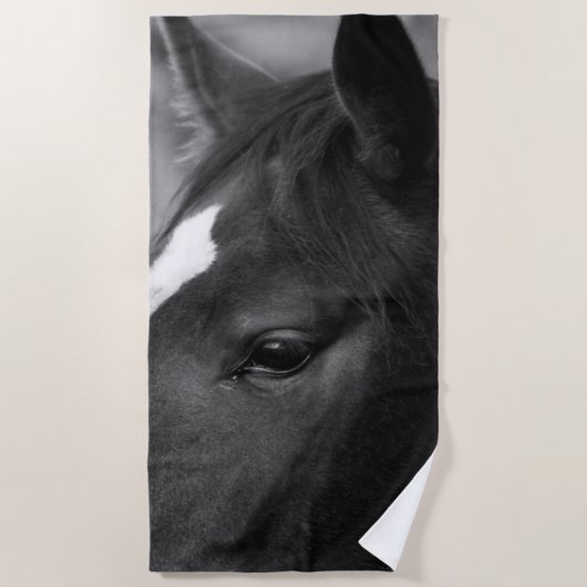 Serviette De Plage Cheval btcna (Devant)