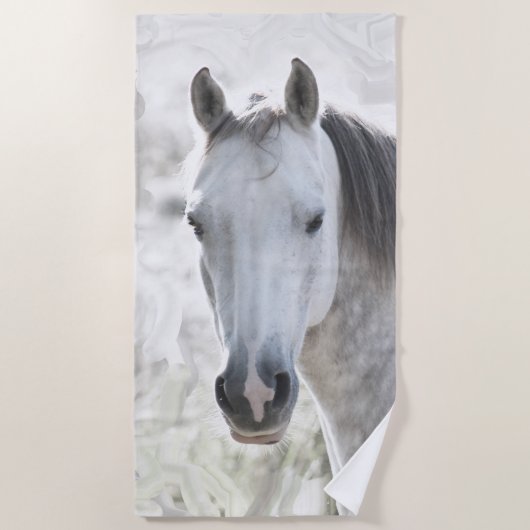 Serviette De Plage Cheval de rêve (Devant)