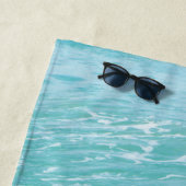 Serviette De Plage Cheveux de plage, on s'en fiche (En situation)