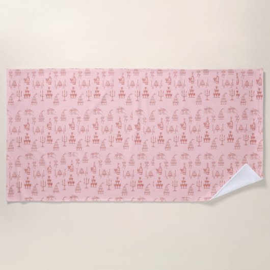 Serviette De Plage chic (Devant)