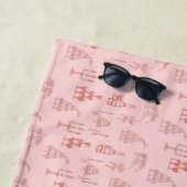 Serviette De Plage chic (En situation)