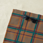 Serviette de plage chic en automne (En situation)
