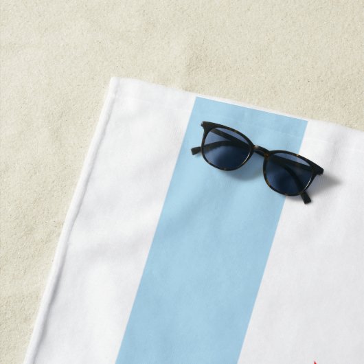 Serviette De Plage Chicago (En situation)