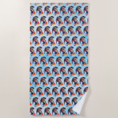 Serviette De Plage Chien (Devant)