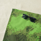 Serviette De Plage Chien de trieur du Labrador jaune (En situation)