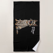 Serviette De Plage Chien d'Halloween maman berger allemand (Devant)